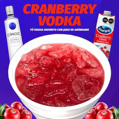 Cranberry Vodka (Arándano)