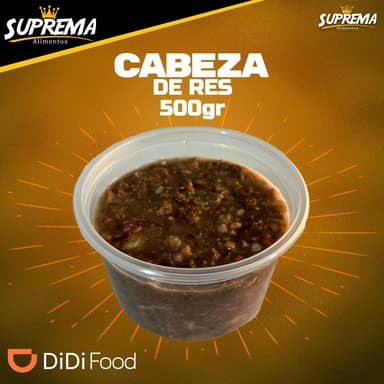 Cabeza de Res 500 gr