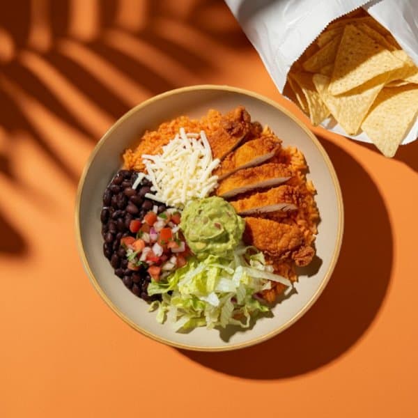 Bowl de Pollo Apanado