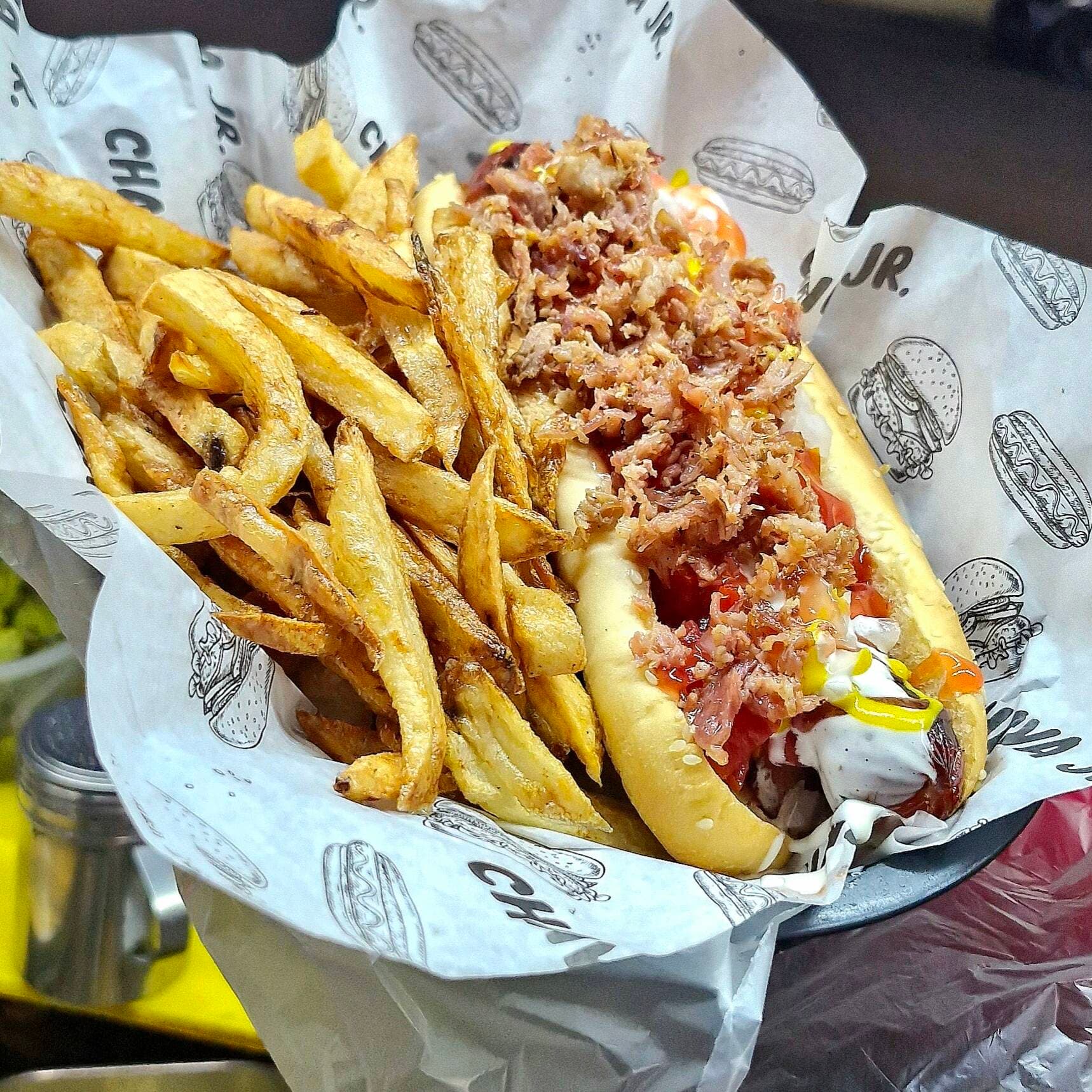 Hot Dog De Res (Costco) C/papas