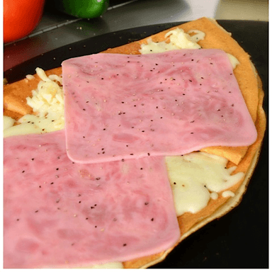 Crepa de Jamón Americano y Manchego