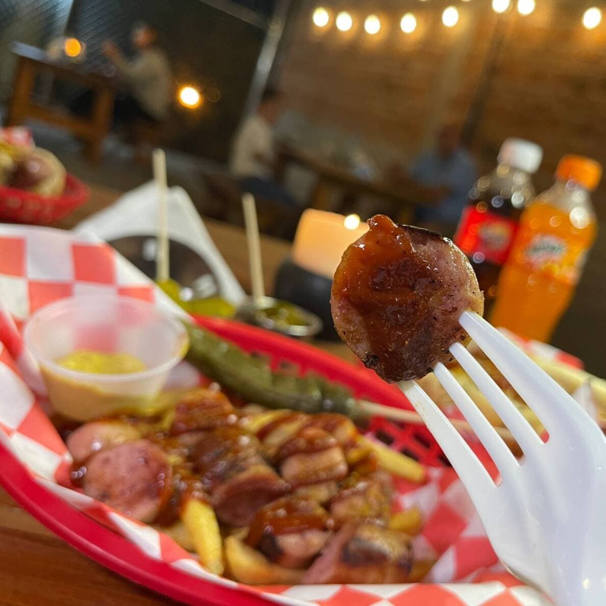 Platillo Currywurst