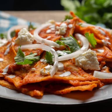 CHILAQUILES ROJOS