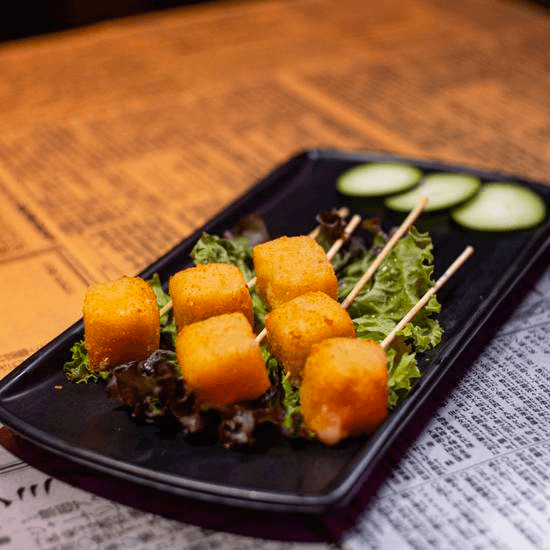 Kushiage de Manchego