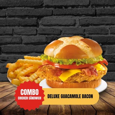 PROMO HAMBURGUESA GUACAMOLE + PAPAS