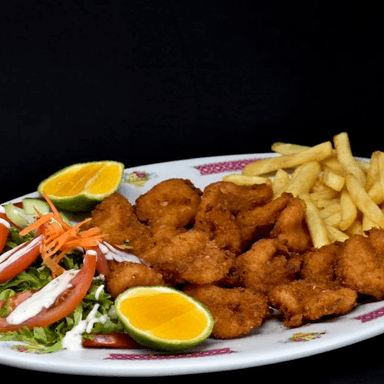 Camarones Medianos al Estilo Chino Picante