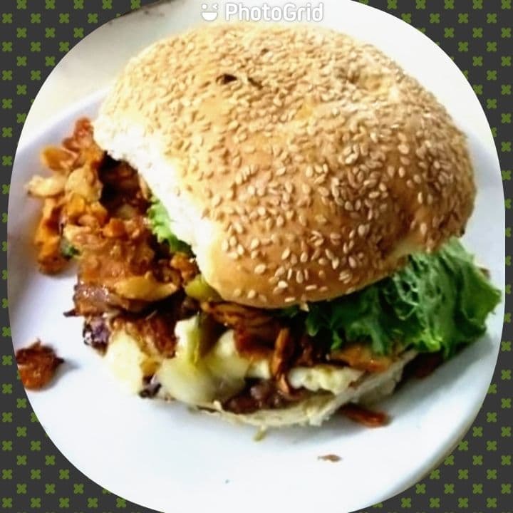 Hamburguesa con Champiñón