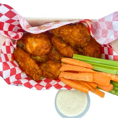 Alitas con Salsa de Mango 10 Uds