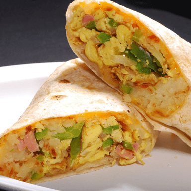 Burrito de Huevo con Jamón