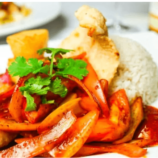 Pescado a la chorrillana