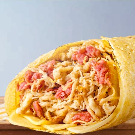 Enchilada de Pollo más Chicha.