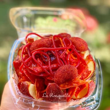 Manzana Preparada con Papas