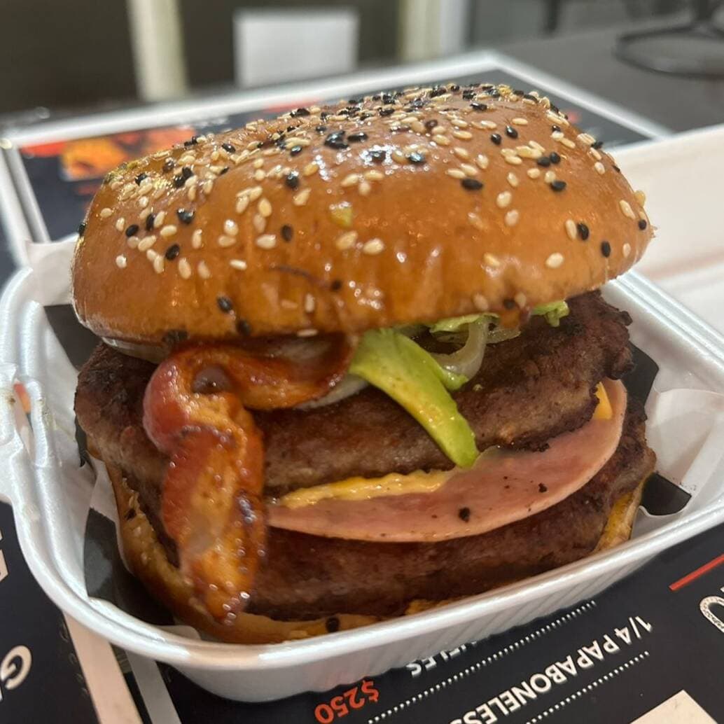 Burger Guacamole