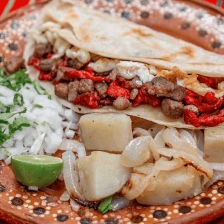 Orden De Tacos De Harina