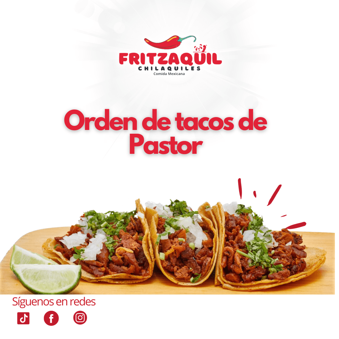 Orden de Tacos de Pastor