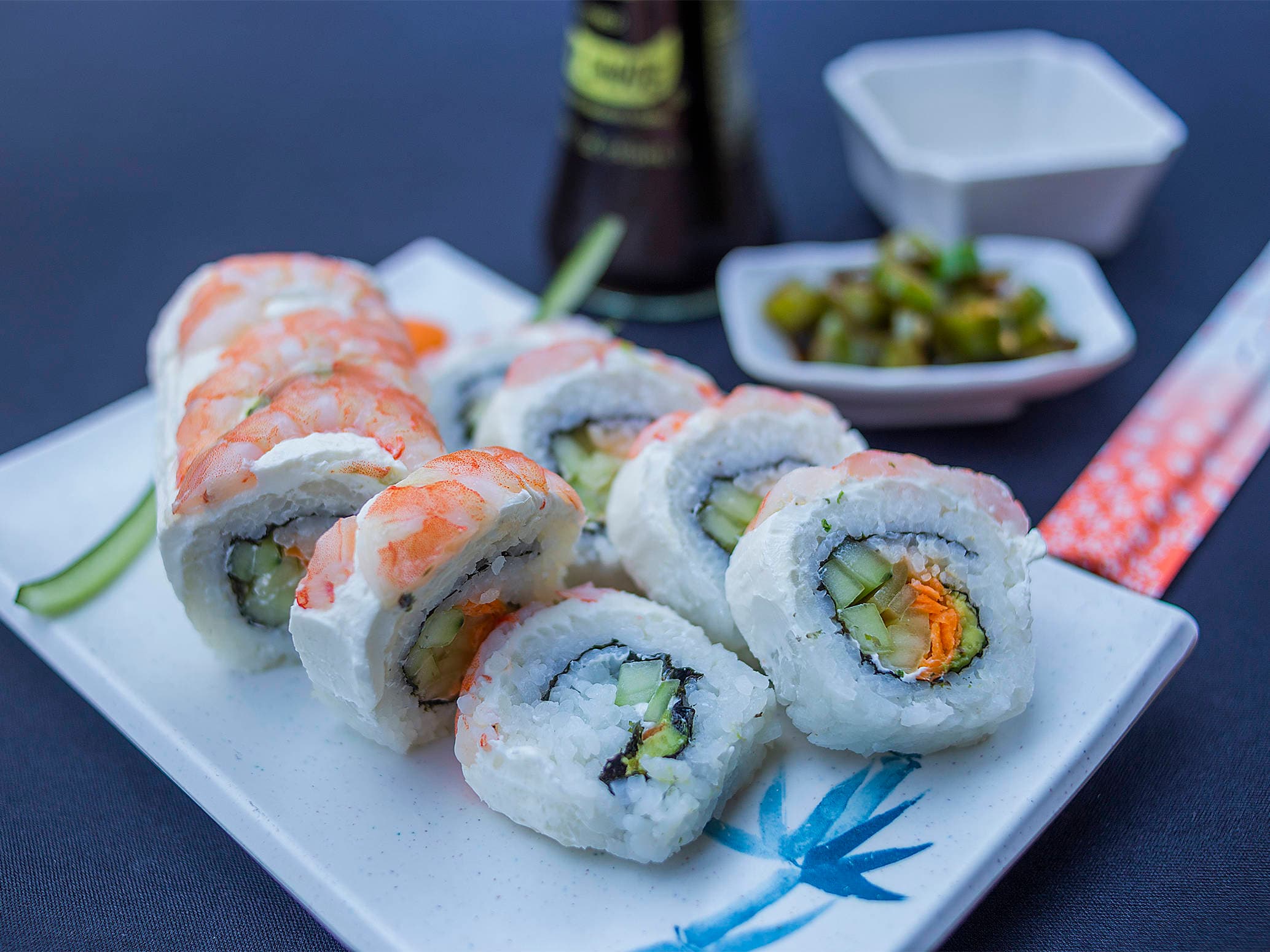 Sushi Frío Ebi Maki