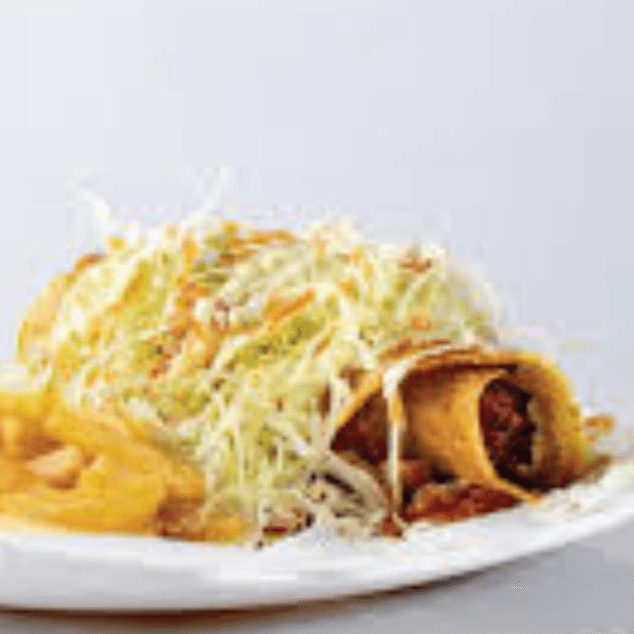 1 BIG Taco MECHADA O POLLO