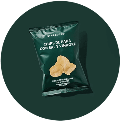 Chips de papas con sal y vinagre