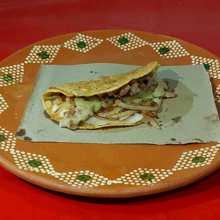 Quesadilla de Harina+Quesadilla de Maiz Asado