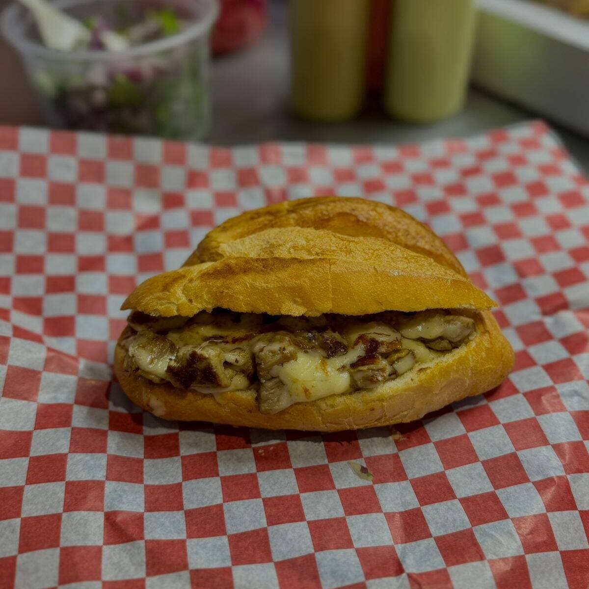 Torta de Arrachera