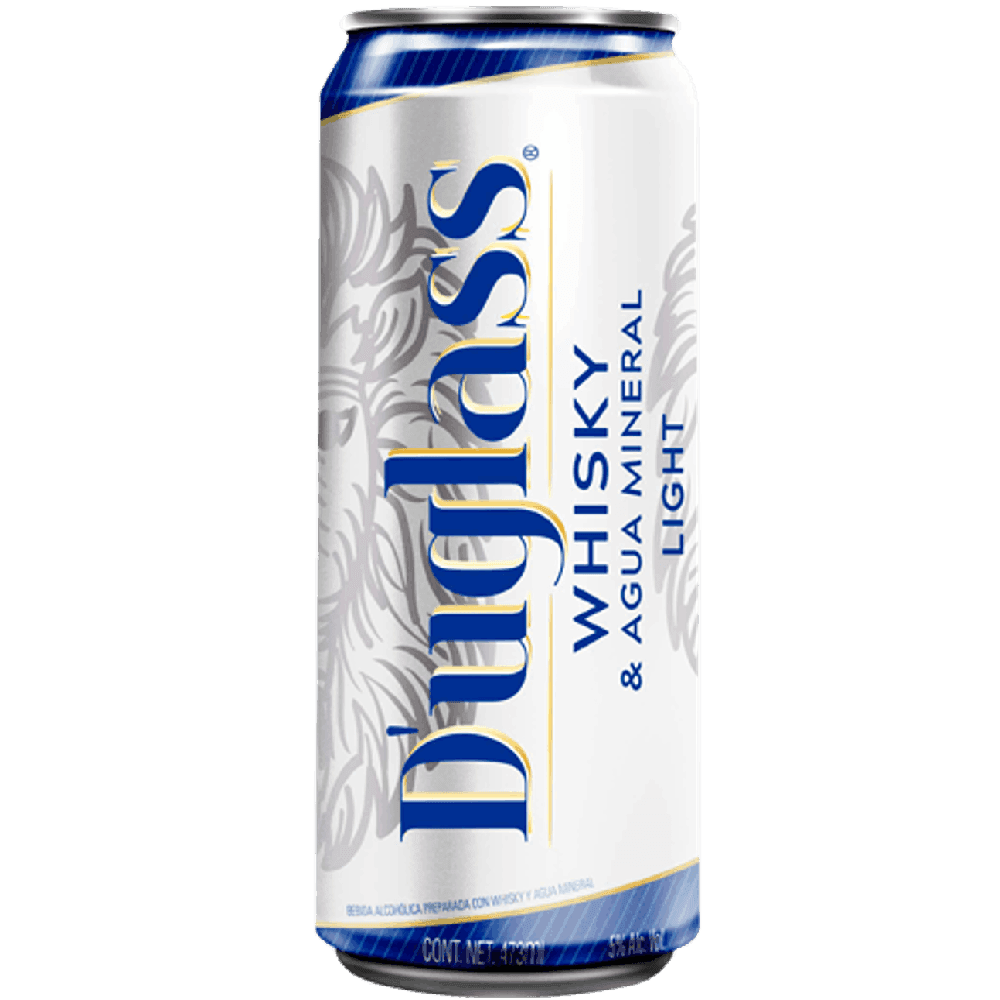 WHISKY GRAND DOUGLAS CON AGUA MINERAL 473 ML