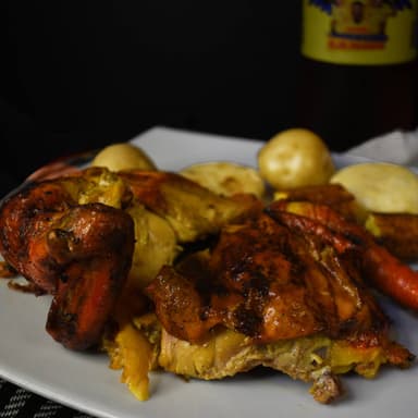 Medio Pollo Asado