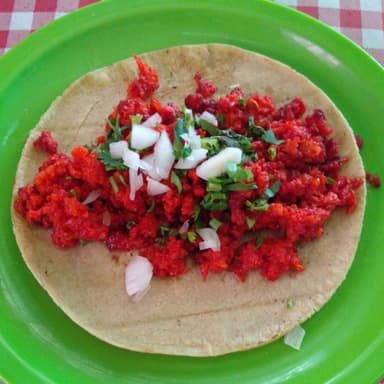 Taco de Chorizo