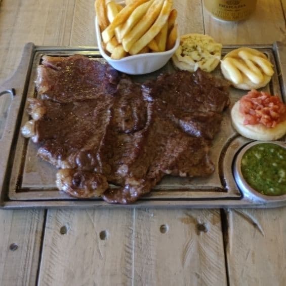Churrasco a la parrilla
