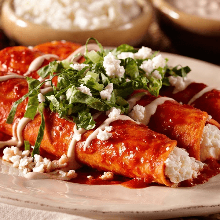 Enchiladas de Queso (4)