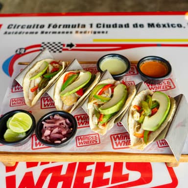 Tacos de Fajitas de Pollo