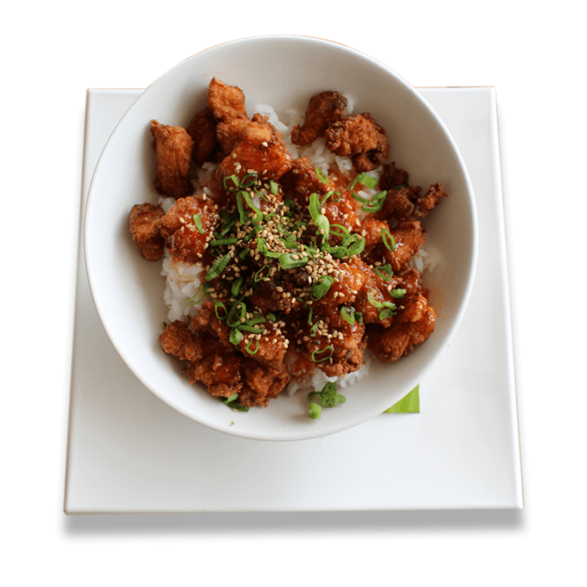 Donburi de Pollo Agridulce