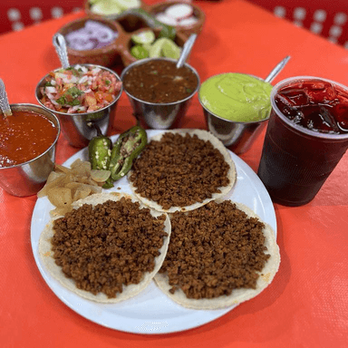 Taco de Maíz con Chorizo