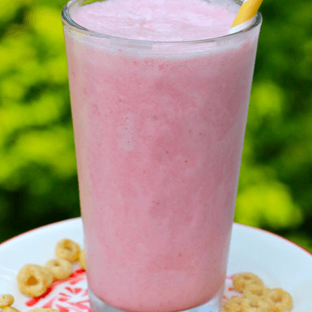 Jugo Natural Leche de Fresa
