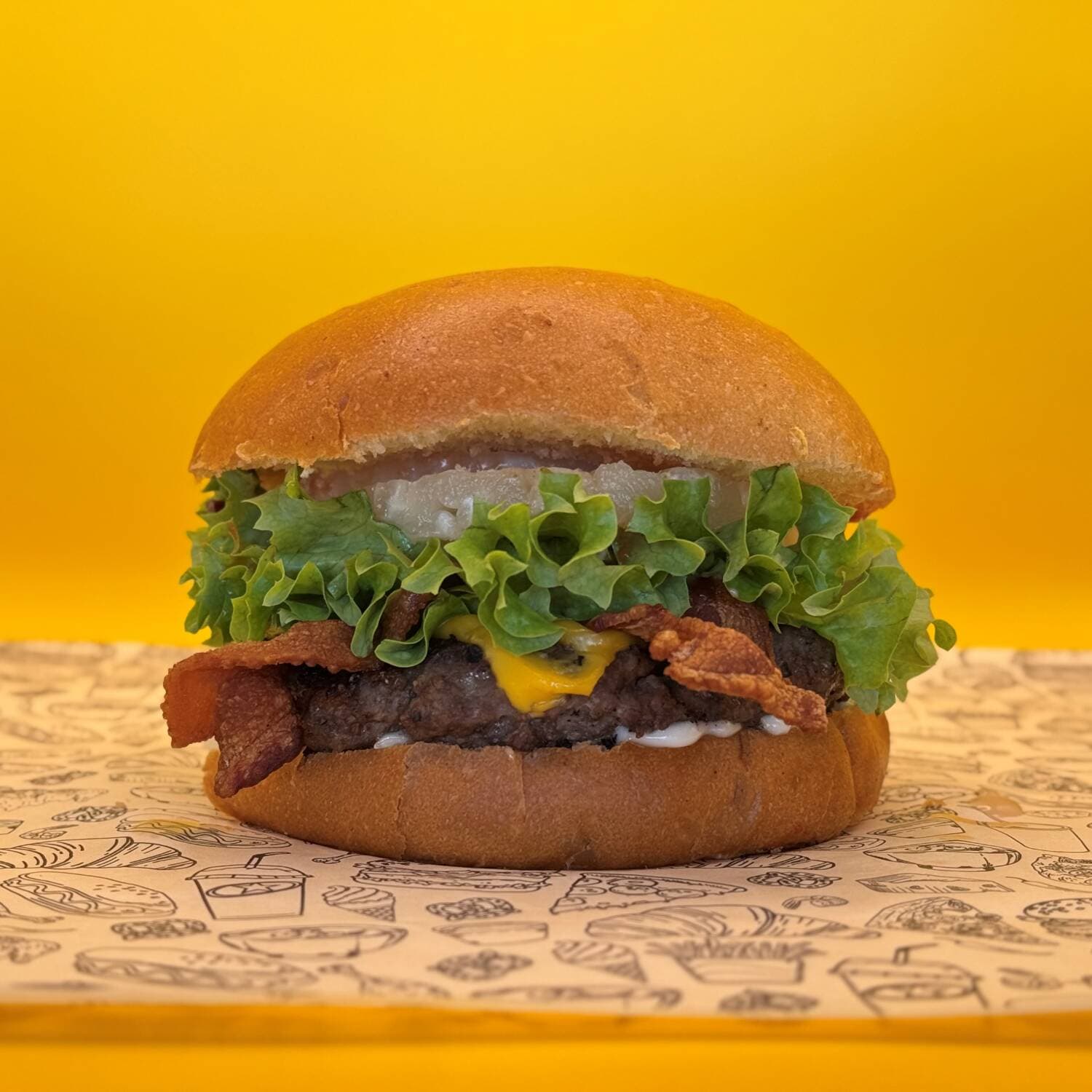 HAMBURGUESA HAWAIANA