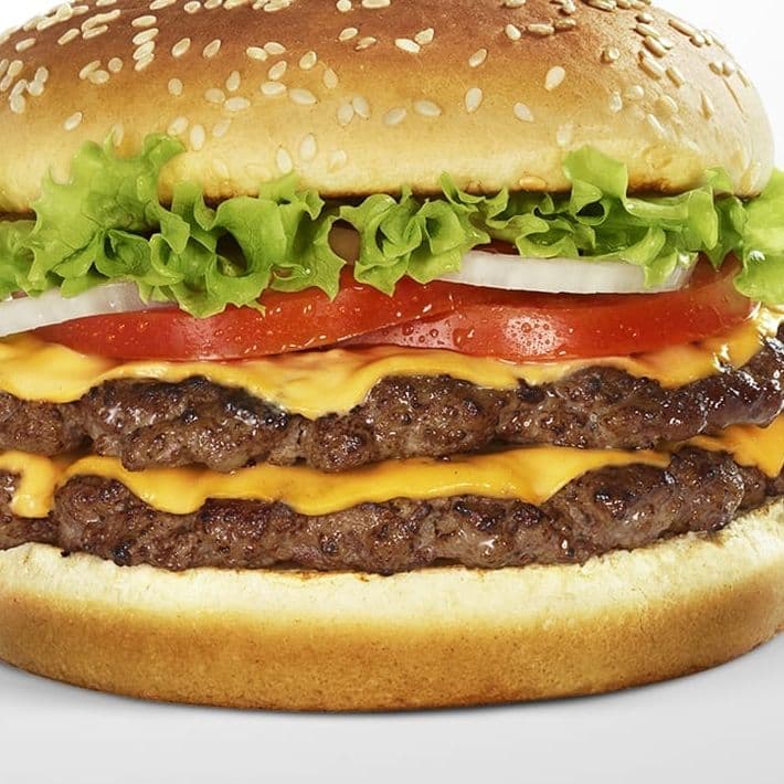 Hamburguesa Doble Carne Cuarto de Libra