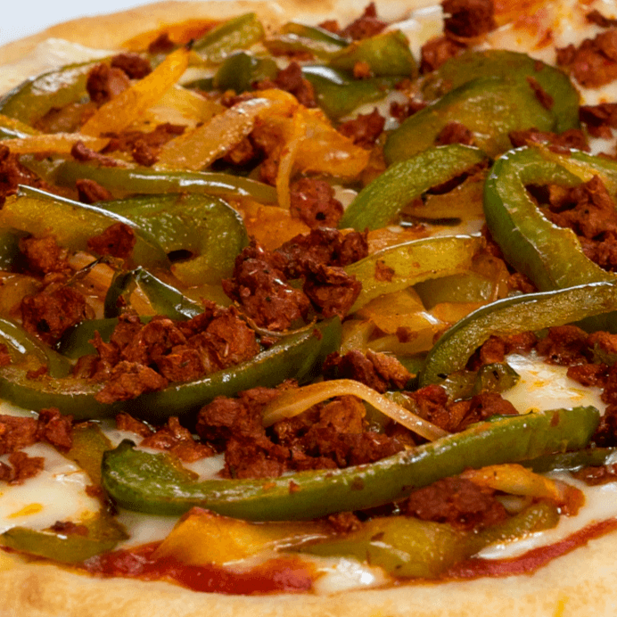 Pizza mexicana mediana