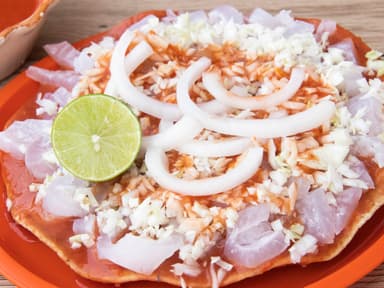 Tostada de Cueritos