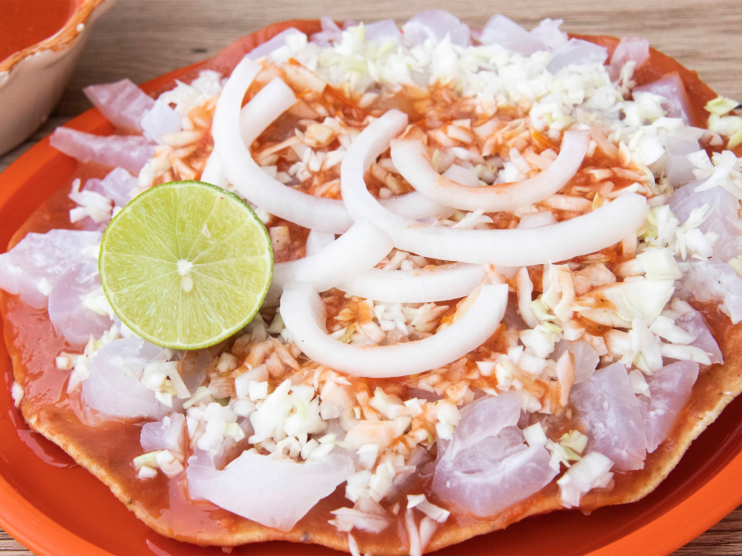 Tostada de Cueritos