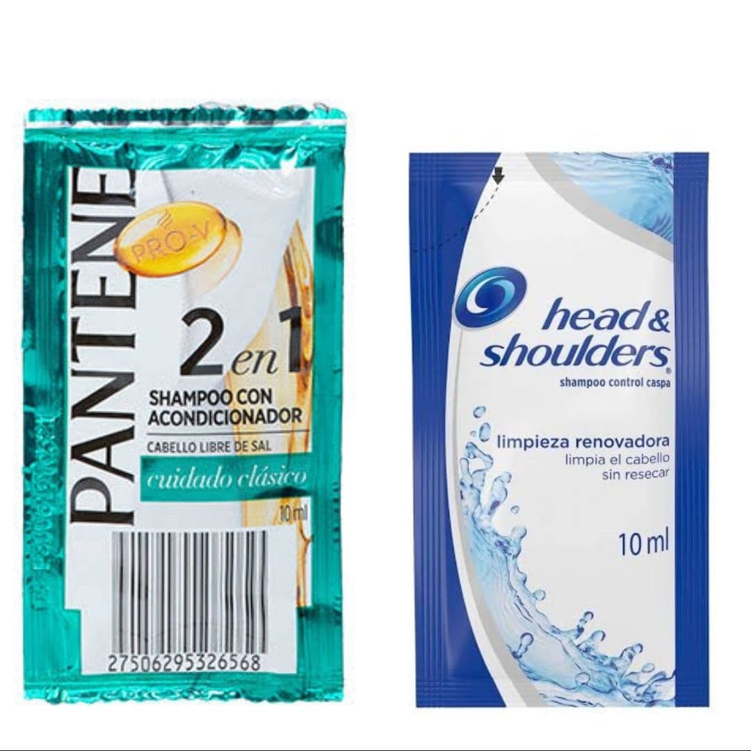 SOBRE DE SHAMPOO 10 ML (1 PZA)