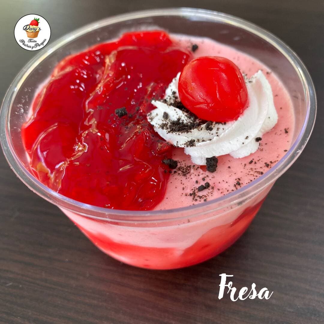 Postre de Fresa