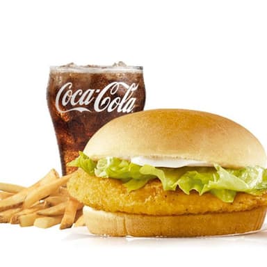 Crispy Chicken + Papas y Refresco
