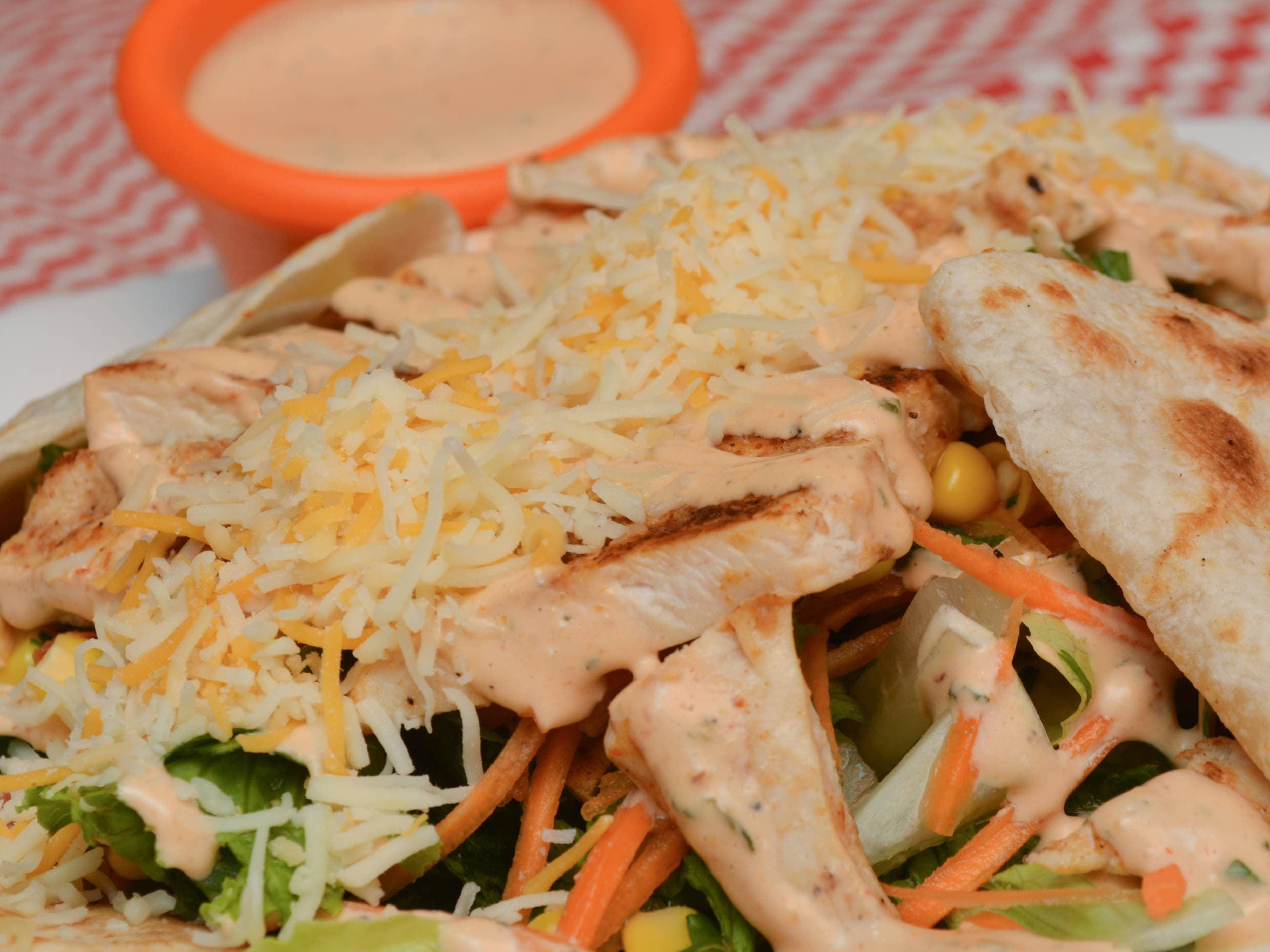 Quesadilla Citrus Salad