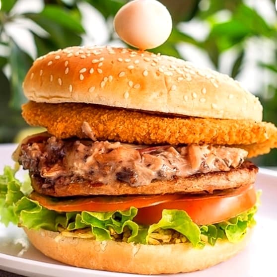 Hamburguesa Super Doble Carne