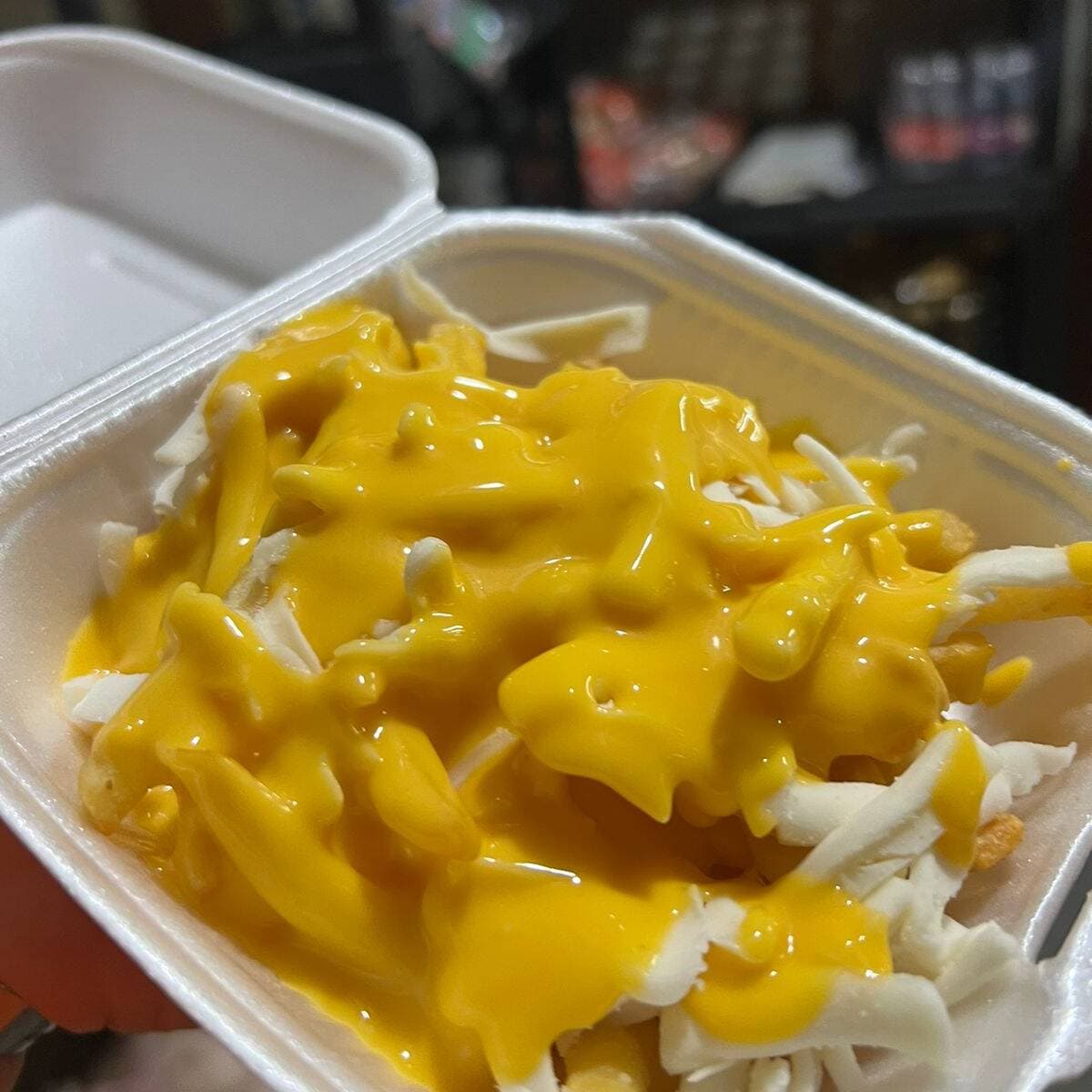 Papas Fritas Con 2 Quesos