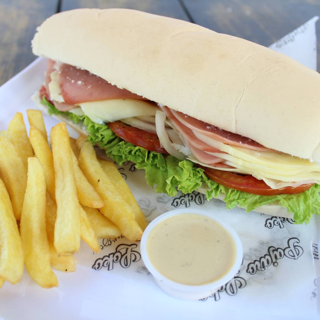 Sándwich Jamón y Queso