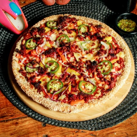 Combo Pizza Mexicana + Agua del Dia