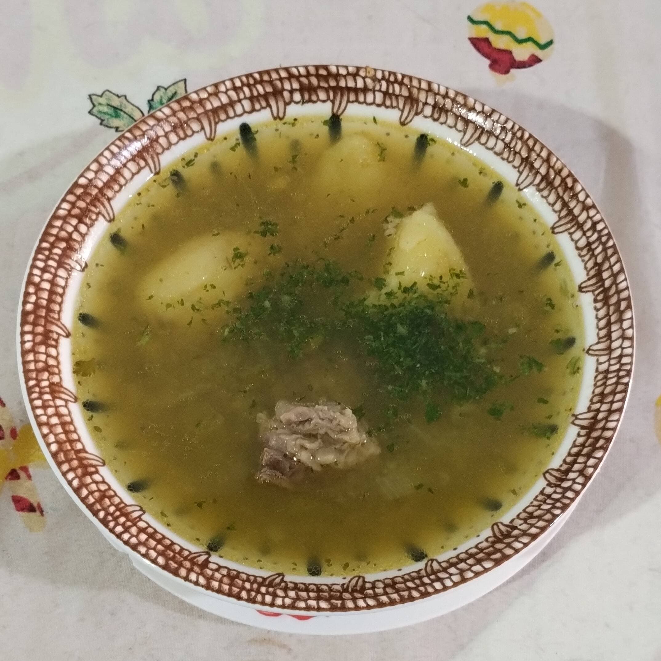 Caldo Costilla Sencillo