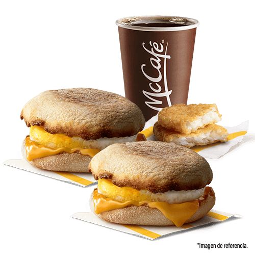 2McMuffin Huevo y Queso + 1 Americano + 1 Hashbrown