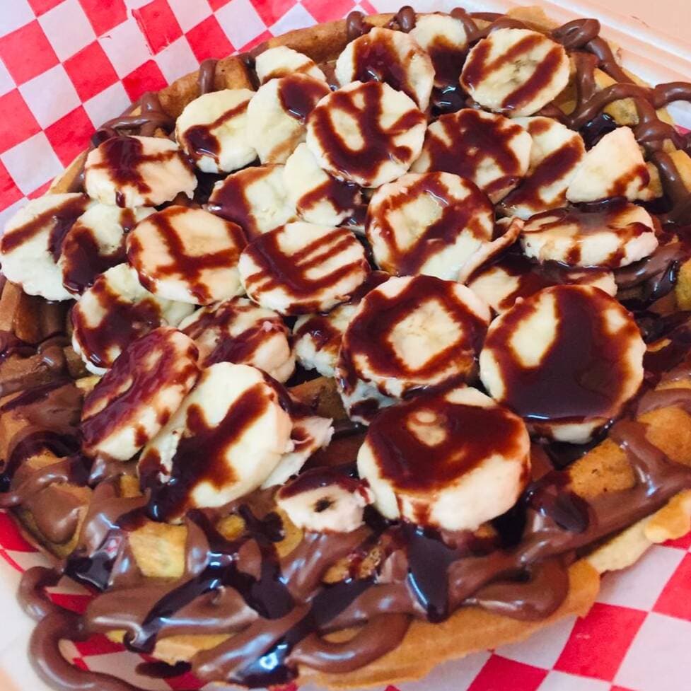Waffle Platanito Sweet