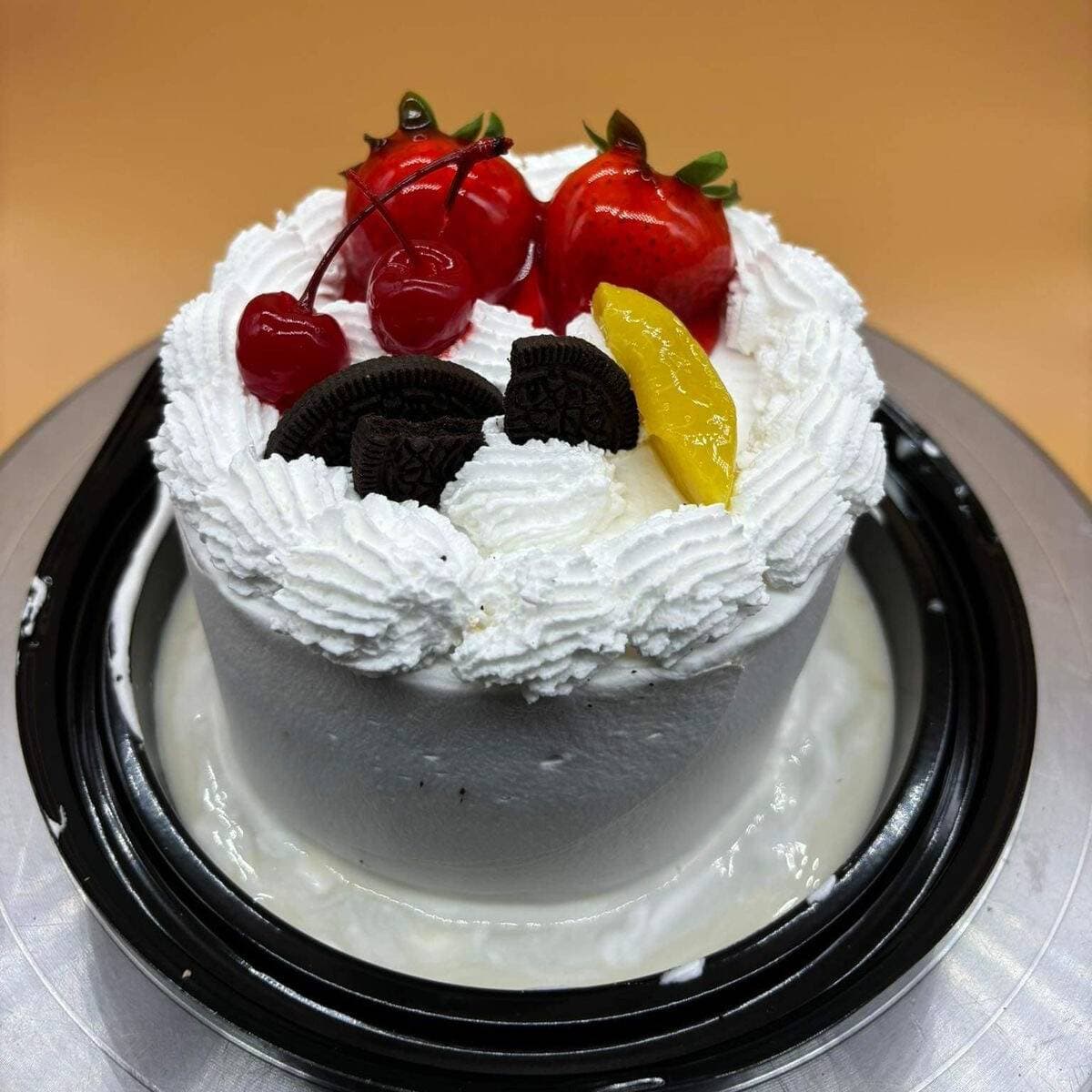 Pastel mini 3 leches vainilla.